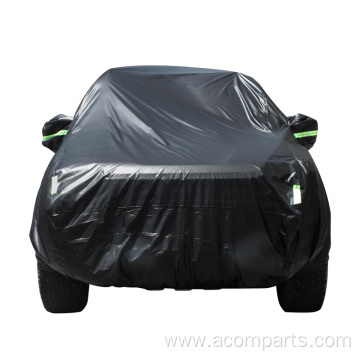 Automobile PP cotton black blue cheap car cover